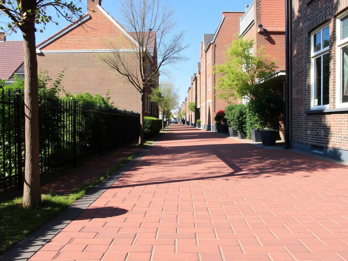 Na: strak herstraat